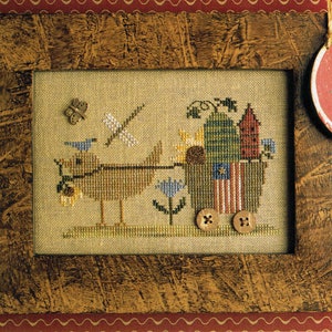 Delivering America ~ Cross Stitch Pattern