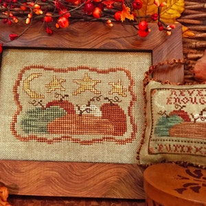 Never Enough Pumpkins ~ PDF/Download Cross stitch Pattern