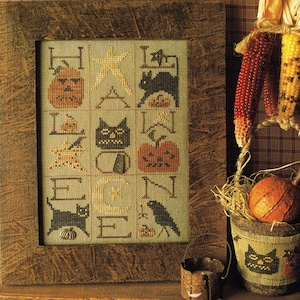 A Halloween Sampler I ~ Cross Stitch Design