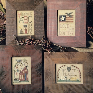 Miniature Samplers V ~ Cross Stitch Pattern