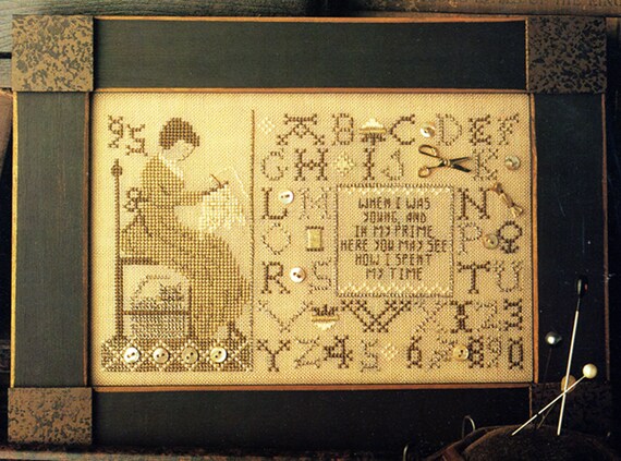 The Stitcher ~ Cross Stitched Pattern ~ DIGITAL/DOWNLOAD PATTERN