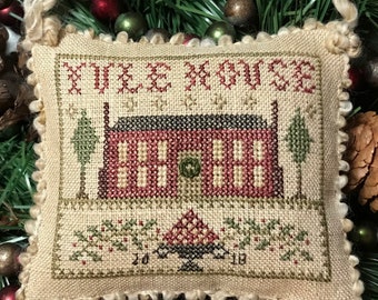 Yule House ~ 2018 Annual Sampler Ornament