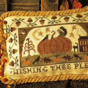 Wishing Thee Plenty ~ PDF/Download ~ Cross Stitch Pattern