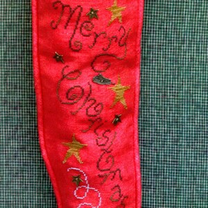 Merry Christmas ~ Cinnamon Stick Stocking III ~ Cross Stitch Pattern