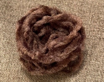 Smoky Brown Chenille ~ Price Includes Shipping