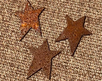 Rusty Stars (Three to a package) ~ Price Includes Shipping