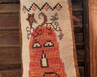 Weird Jack ~ PAPER SHIPPED Cross Stitch Pattern