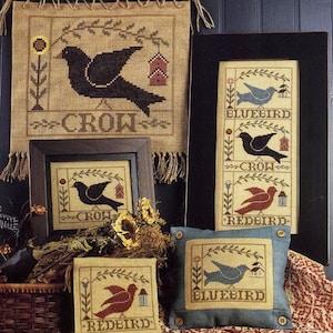 Birds Of A Feather ~ Cross Stitch Pattern
