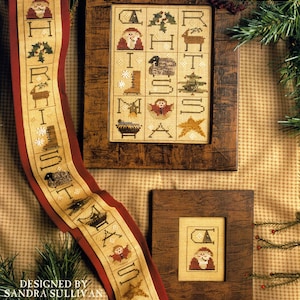 A Christmas Sampler II~ Cross Stitch Design