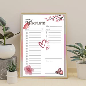 To-do checklist