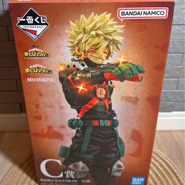 TokyoNerdio-Katsuki Bakugo Figura My Hero Academia Ichiban Kuji Prize C MASTERLISE
