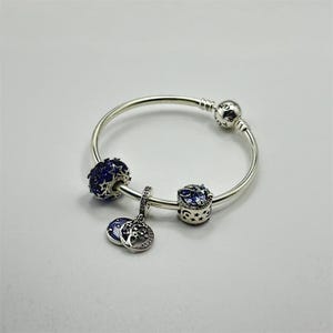 pandora s925 silver ale star galaxy bracelet set