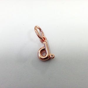 pandora moments letter d script alphabet bead