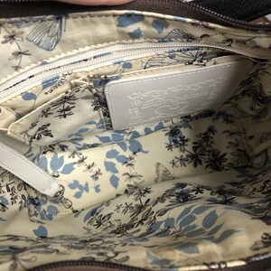 Brighton weave wicker leather brown handbag medium image 9