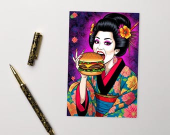 浮世絵ポストカード - 日本の木版画、10枚セット - Etsy 日本