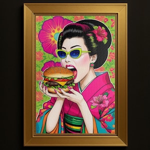 Neon Snack Muse -  jigsaw puzzle Japanese Pop Culture Jigsaw Puzzle 1014 Pieces Premium Edition