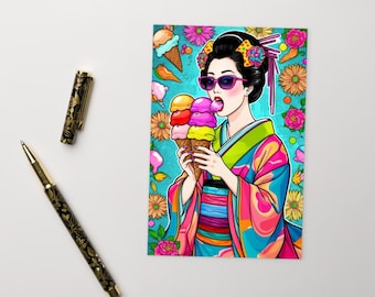 浮世絵ポストカード - 日本の木版画、10枚セット - Etsy 日本