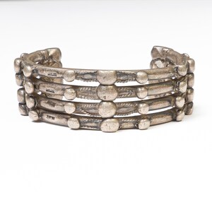 Antique Egyptian solid silver bracelet, Berber Ethnic Bracelet, Vintage silver from Egypt