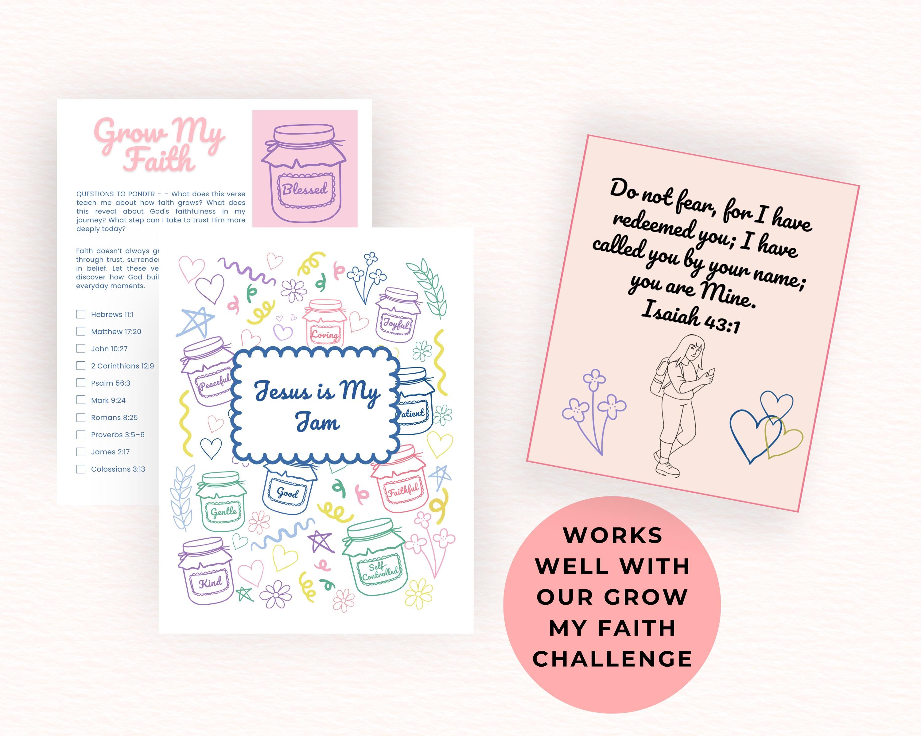 Printable Scripture Cards for Teen Girls, 30 Daily Bible Verse ...