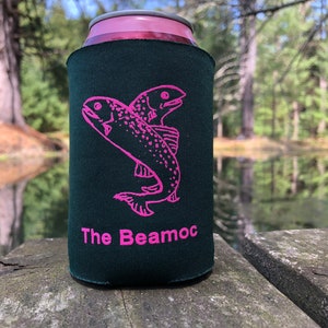 Roscoe NY Catskills 2 Headed Trout Cryptid Recycled Koozie Beamoc ...