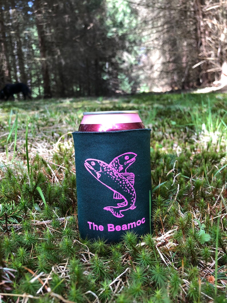 Roscoe NY Catskills 2 Headed Trout Cryptid Recycled Koozie Beamoc ...
