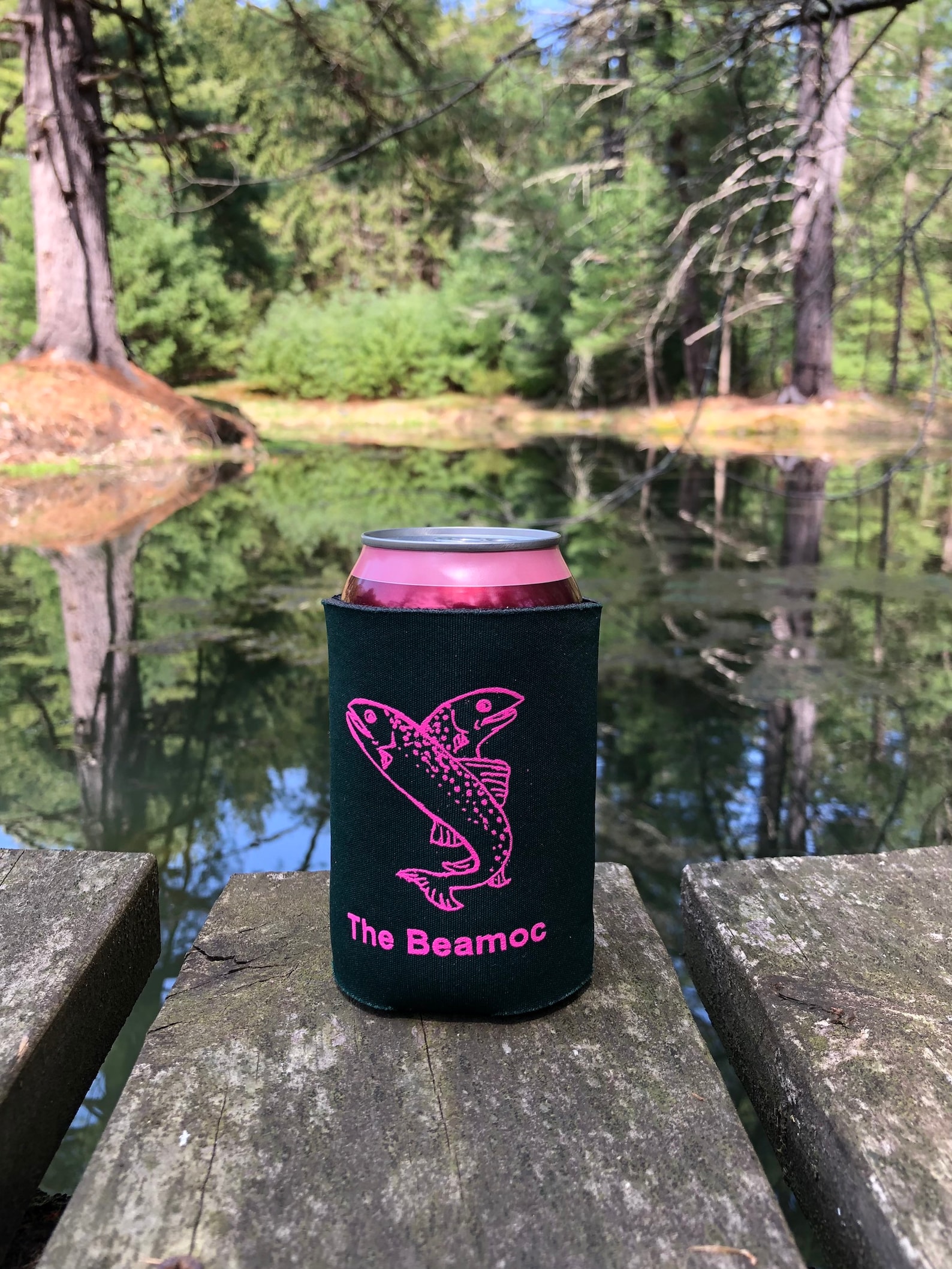 Roscoe NY Catskills 2 Headed Trout Cryptid Recycled Koozie Etsy