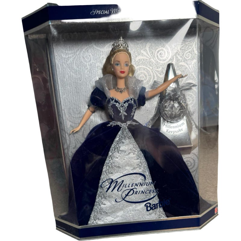 Millennium Barbie 2000 - Etsy
