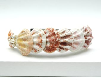 Seashell Headband, Beach Wedding Headpiece, Pearl Mermaid Hair Accessory