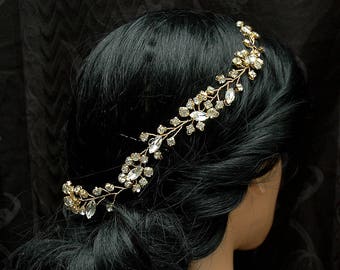Wedding Hair Accessory Vine Hair Jewelry Bridal Headpiece Bohemian