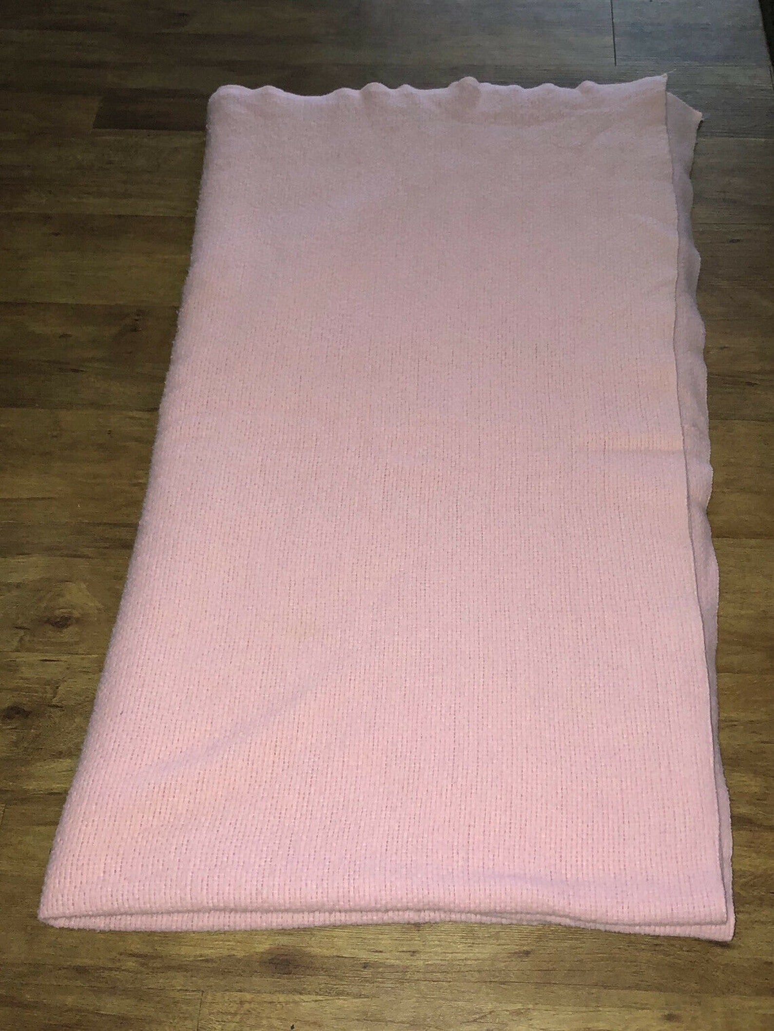 Vintage Blanket Acrylic Pink Blanket 85x95 Thermal Blanket Etsy