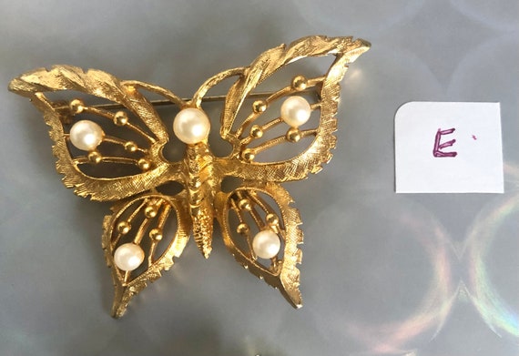 Brooch Vintage to Now You Choose Gold Silver Plat… - image 7