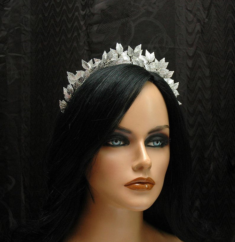 Gold Headpiece Festival Leaf Hair Accessories Leaf Hair pice Bridal Leaf Crown Wedding Tiara Silver Leaf Headpiece Hippie Crown