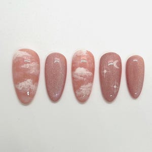 ドリーミースカイズ キャットアイ プレスオンネイル