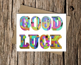Good Luck Greeting Card
