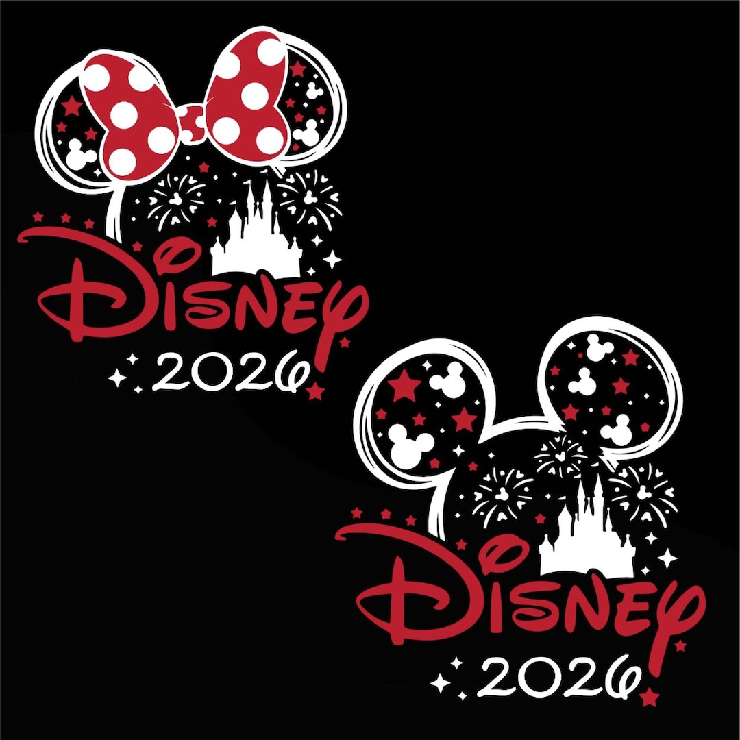 Disney 2026 Bundle Family Trip 2026 Png Family Vacation 2026 Magical