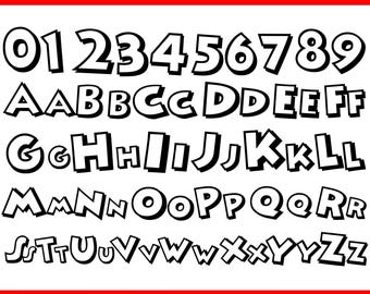 Mickey Svg Alphabet And Numbers Bundle – Cute Disney Font Style Letters Png Svg For Kids Birthday, Cricut Projects, Sublimation Design