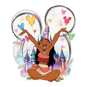Moana PNG Bundle: Princess Clipart for DIY Crafts (Digital Download