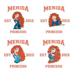 Brave SVG Bundle, Merida SVG, Brave PNG, Cricut, Clipart Digital Download, Brave Clipart, Merida Svg, Brave Cut File, Instant Download