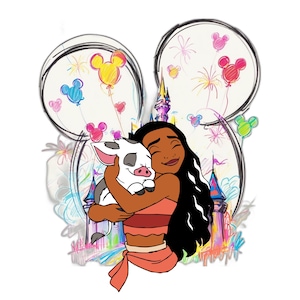 Moana PNG Bundle: Princess Clipart for DIY Crafts (Digital Download)