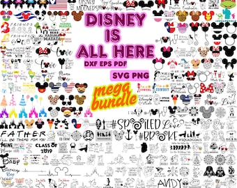 Disney 2026 900+ Mega Bundle, Family Trip 2026 Svg, Vacation 2026, Magical Kingdom, Mouse, Sublimation Design