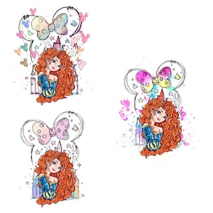 Brave Png Bundle, Merida Png, Brave Png, Cricut, Clipart Digital Download, Brave Clipart, Merida Png, Brave Cut File,Brave Best Day Ever Png
