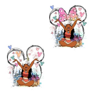 Moana PNG Bundle: Princess Clipart for DIY Crafts (Digital Download, 2 Files)