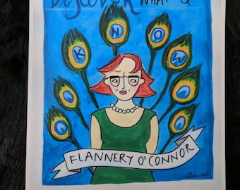 Flannery Knows  full-color print