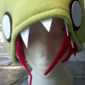 Undead Green Fleece Zombie Hat