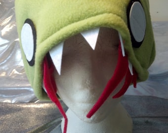 Undead Green Fleece Zombie Hat
