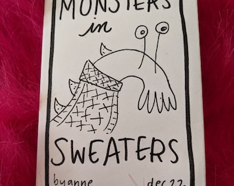 Monsters in Sweaters  (tiny mini comic)