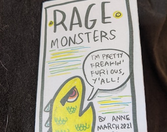 Rage Monsters - ministrip in kleur