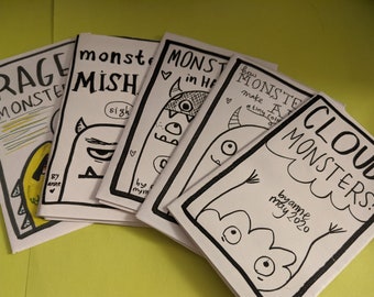 I CAN'T FREAKIN' DECIDE! -- a surprise sampler pack of rad mini comics