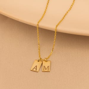 Personalized letter necklace, gold filled silver necklace,  minimalist necklace , gifts for her
