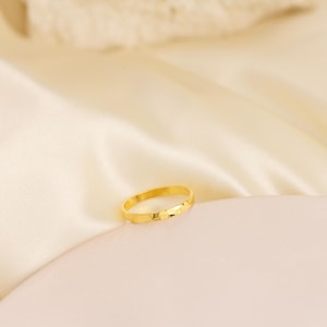 Minimalist Gold Filled Ring , Dainty Handmade Ring, Simple Jewelry